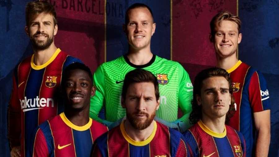 Barcellona: Messi in primo piano tra i testimonial delle nuove maglie